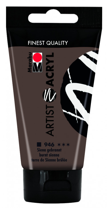 Artist Acryl 75 ml Marabu-Siena gebrannt