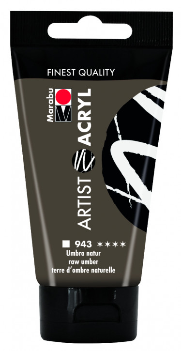 Artist Acryl 75 ml Marabu-Umbra natur