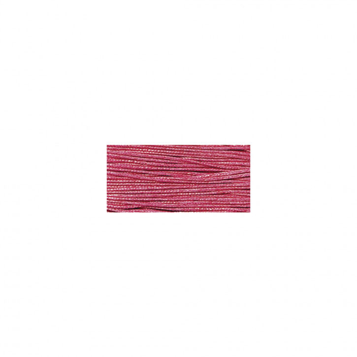 Baumwollkordel, gewachst, 1mm, SB-Karte 20 m-rose