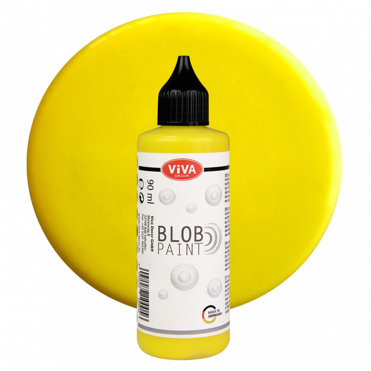 Blob Paint 90 ml, 20 Farben -gelb