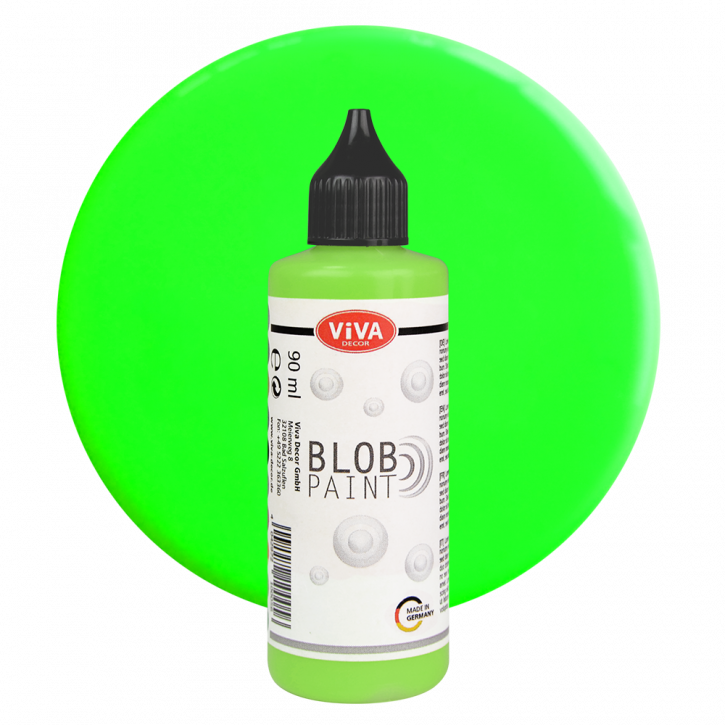 Blob Paint 90 ml, 20 Farben -neon grün