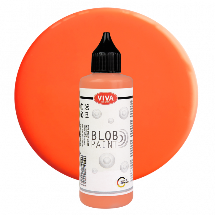 Blob Paint 90 ml, 20 Farben -neon orange