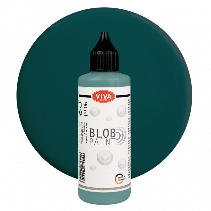 Blob Paint 90 ml, 20 Farben -petrol