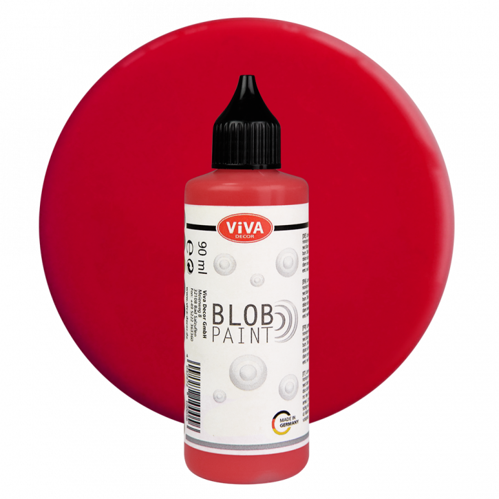Blob Paint 90 ml, 20 Farben -rot