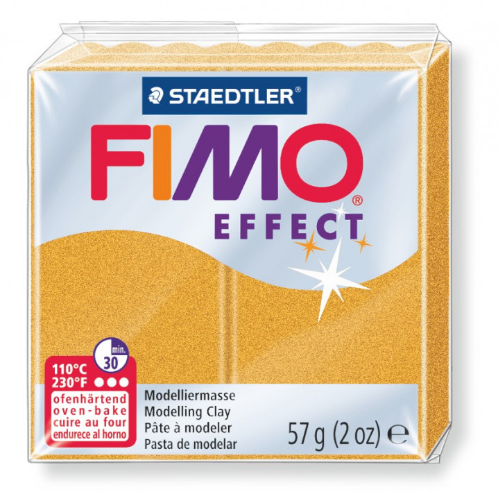 Fimo Effect Modelliermasse 8020-gold-metallic