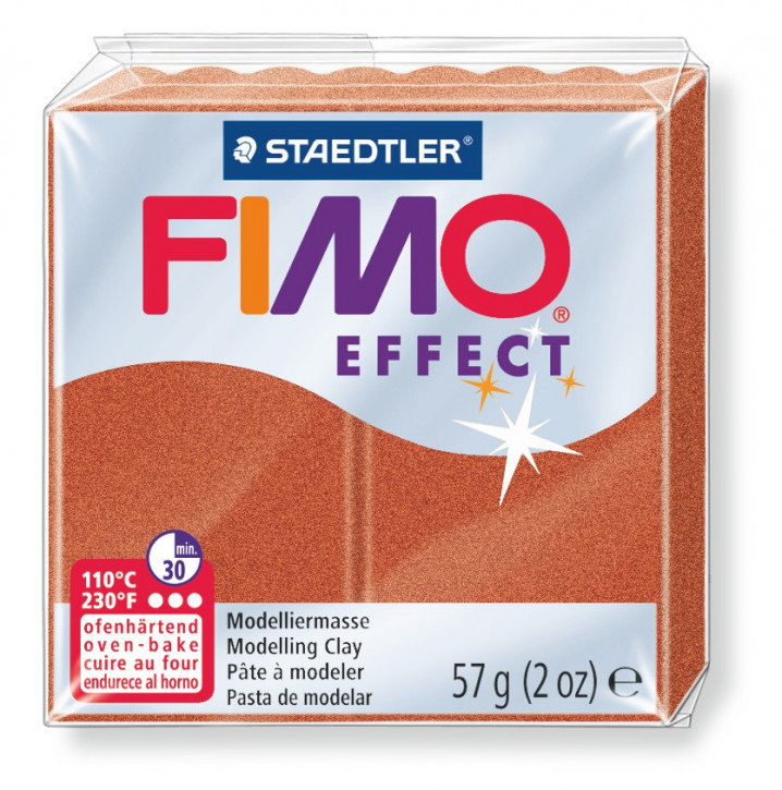Fimo Effect Modelliermasse 8020-kupfer-metallic