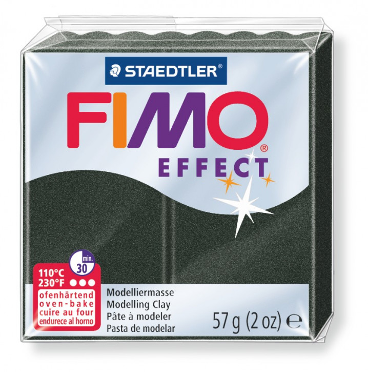 Fimo Effect Modelliermasse 8020-schwarz