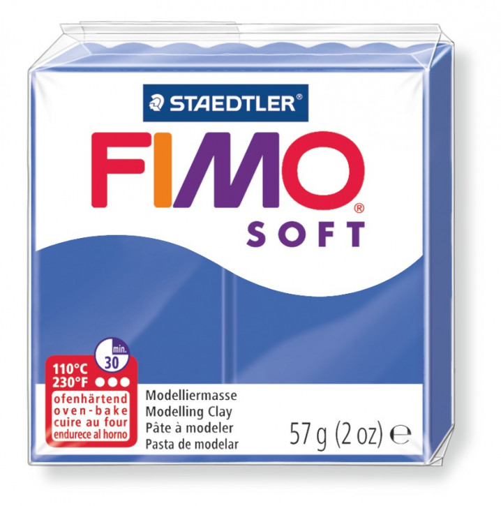 Fimo soft 8020-brillantblau