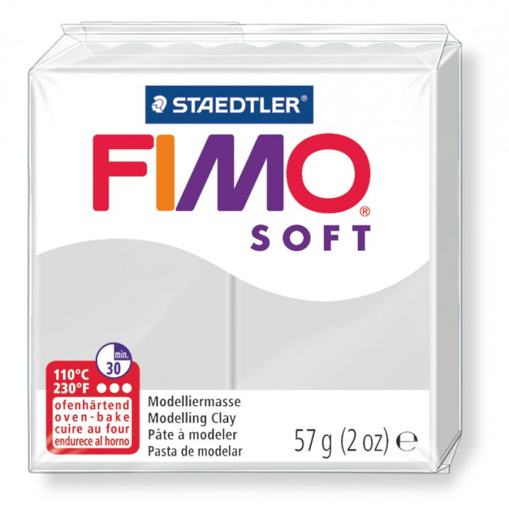 Fimo soft 8020-delfingrau