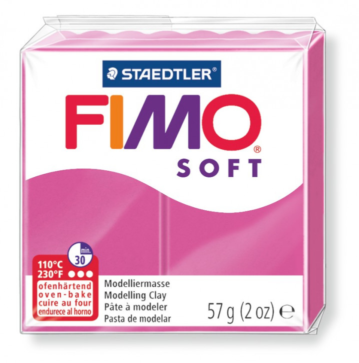 Fimo soft 8020-himbeere