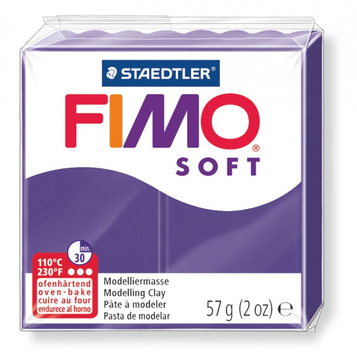 Fimo soft 8020-pflaume