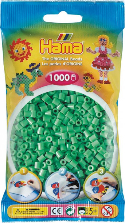 Hama Bügelperlen 1000Stück-grün