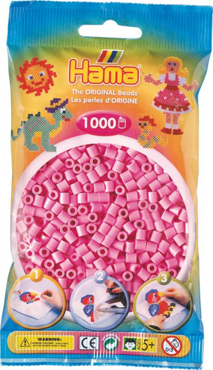 Hama Bügelperlen 1000Stück-pink