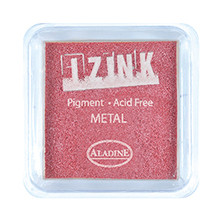 IZINK Pigment Stempelkissen, metal-red