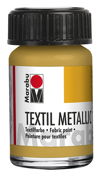 Marabu Textil 15 ml, Metallic Gold,