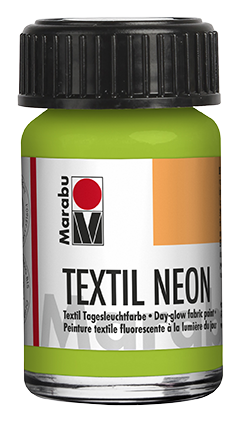 Marabu Textil 15 ml, Neon-grün