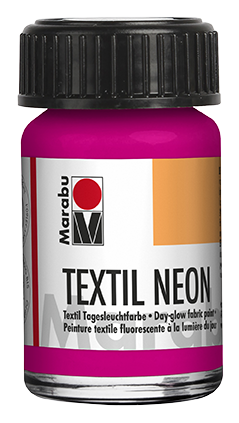 Marabu Textil 15 ml, Neon-pink