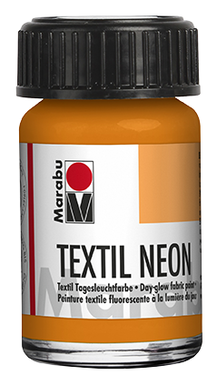 Marabu Textil 15 ml, Neon-orange