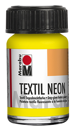 Marabu Textil 15 ml, Neon-gelb