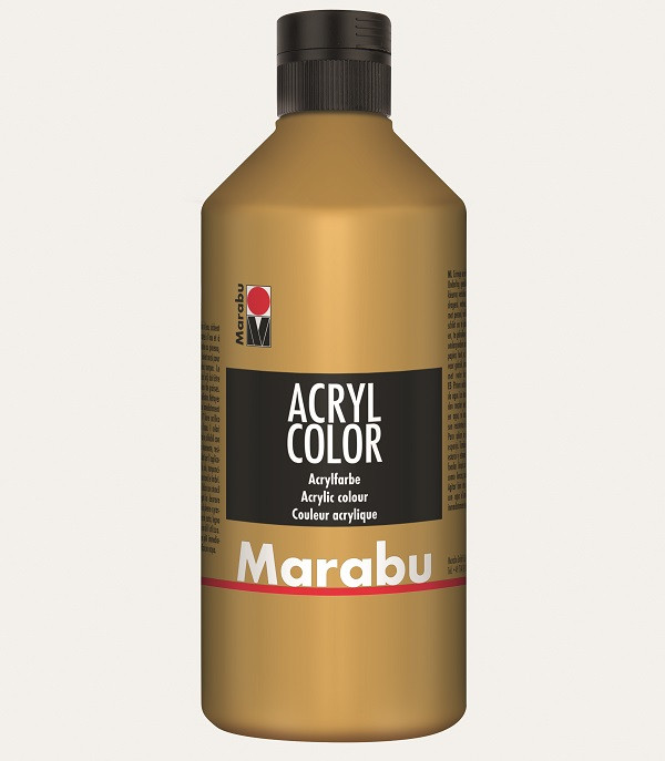 Acryl Color 500 ml Mixed Media-Gold