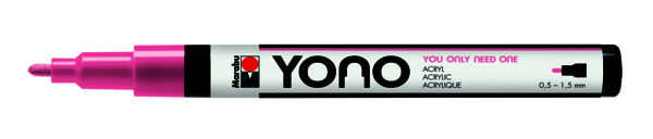 Marabu YONO Marker Rosa,0,5-1,5mm
