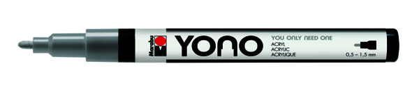 Marabu YONO Marker Grau,0,5-1,5mm