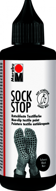 Marabu Sock Stop Schwarz 073, 90 ml
