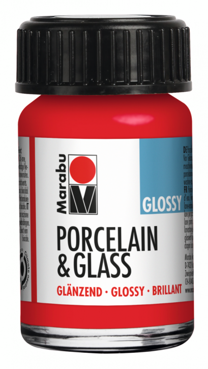 Porcelain & Glass Glänzend Kirsche 125, 15ml
