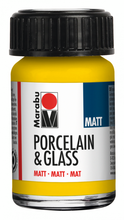 Porcelain & Glass Matt Sonnengelb 220, 15ml
