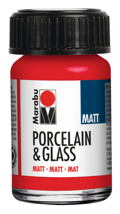 Porcelain & Glass Matt Kirsche 125, 15ml