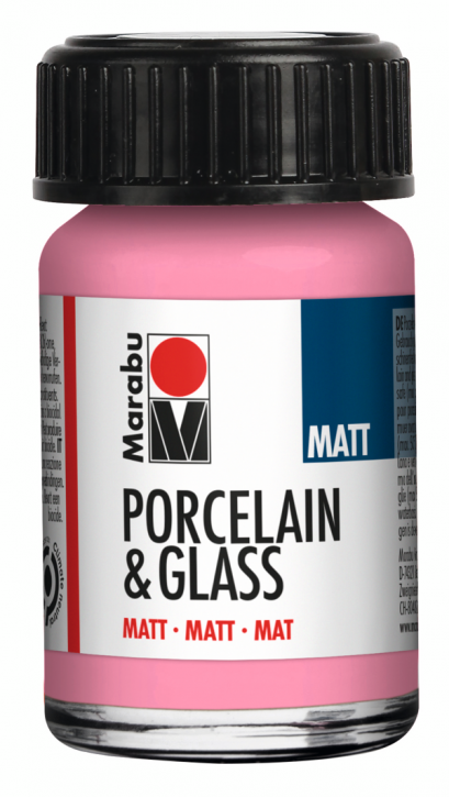 Porcelain & Glass Matt Rosa 133, 15ml