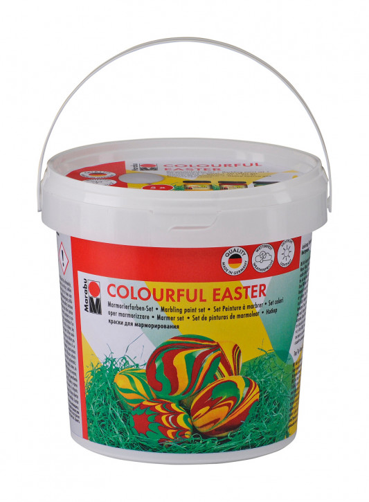 Kreativset Easy Marble  Colorful Easter