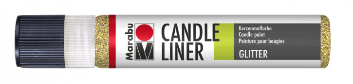Marabu Candle-Liner 25ml-gold glitter
