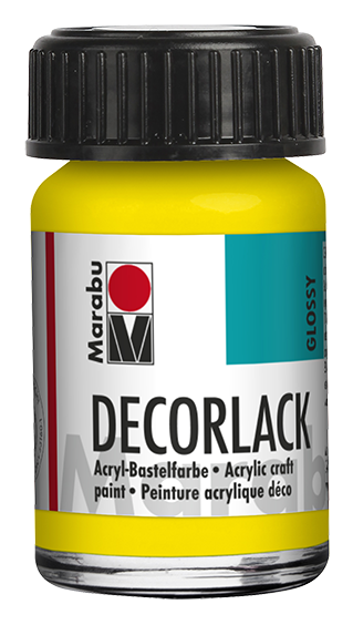Marabu Decorlack 15 ml Gelb