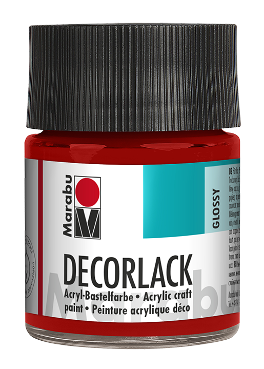Marabu Decorlack 50 ml Kirschrot