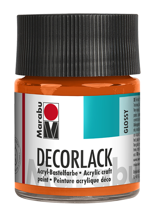 Marabu Decorlack 50 ml Orange