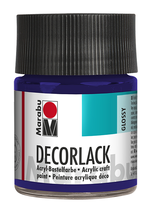 Marabu Decorlack 50 ml Violett Dunkel