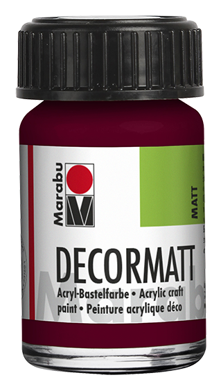 Marabu Decormatt 15 ml Bordeaux