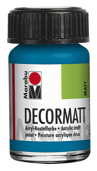 Marabu Decormatt 15 ml Cyan
