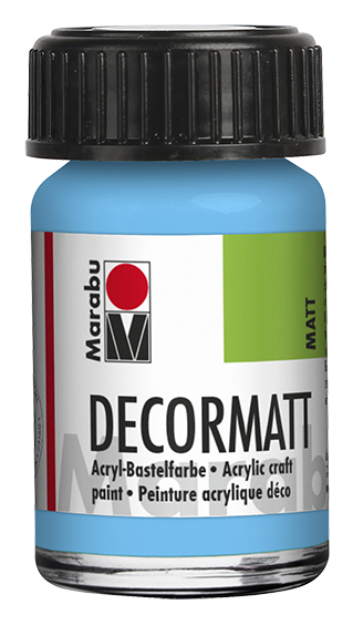 Marabu Decormatt 15 ml Hellblau