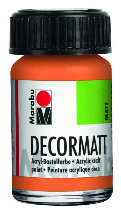 Marabu Decormatt 15 ml Orange