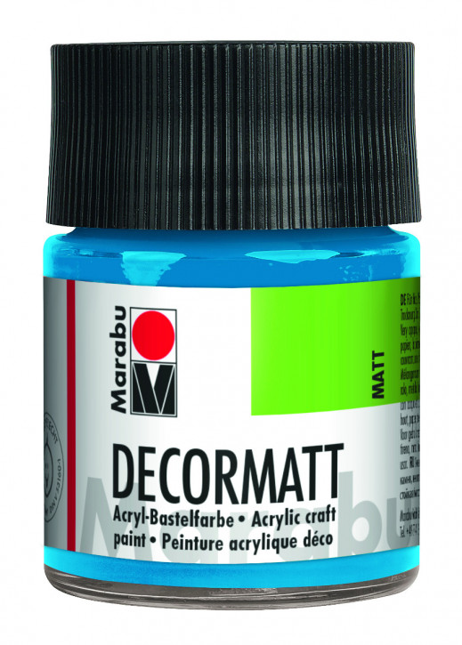 Marabu Decormatt 50 ml Azurblau