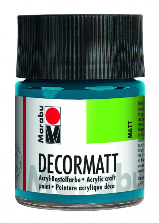 Marabu Decormatt 50 ml Cyan