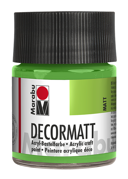 Marabu Decormatt 50 ml Gelbgrün