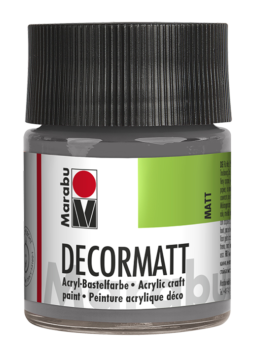 Marabu Decormatt 50 ml Hellgrau