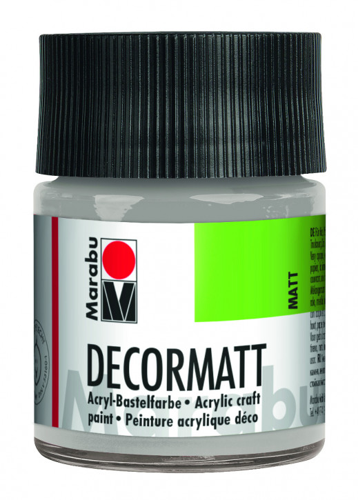 Marabu Decormatt 50 ml Metallic Silber