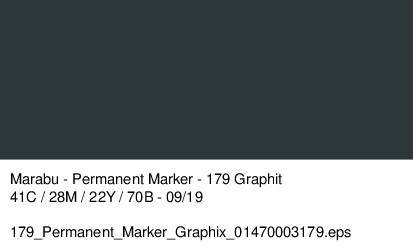 Marabu Permanent Marker Graphix -Graphit