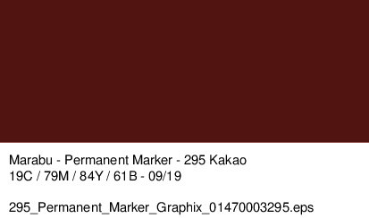 Marabu Permanent Marker Graphix-Kakao