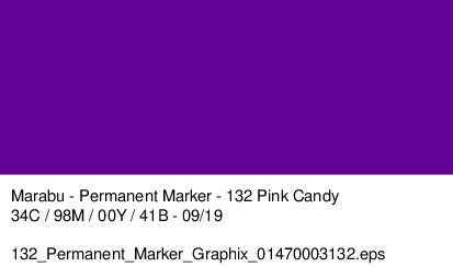 Marabu Permanent Marker Graphix -Pink Candy