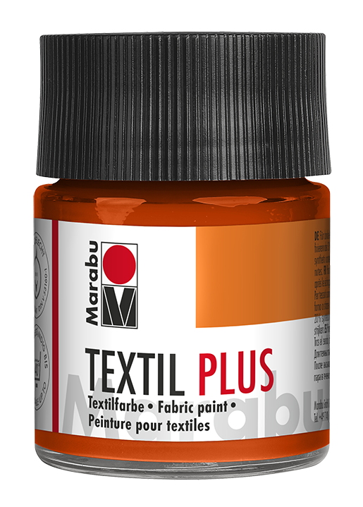 Marabu Textil Plus Stoffmalfarbe 50ml-rotorange